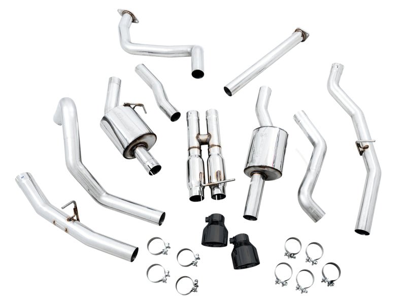 AWE Tuning 2021 RAM 1500 TRX 0FG Cat - Back Exhaust - Diamond Black Tips - CPC Performance