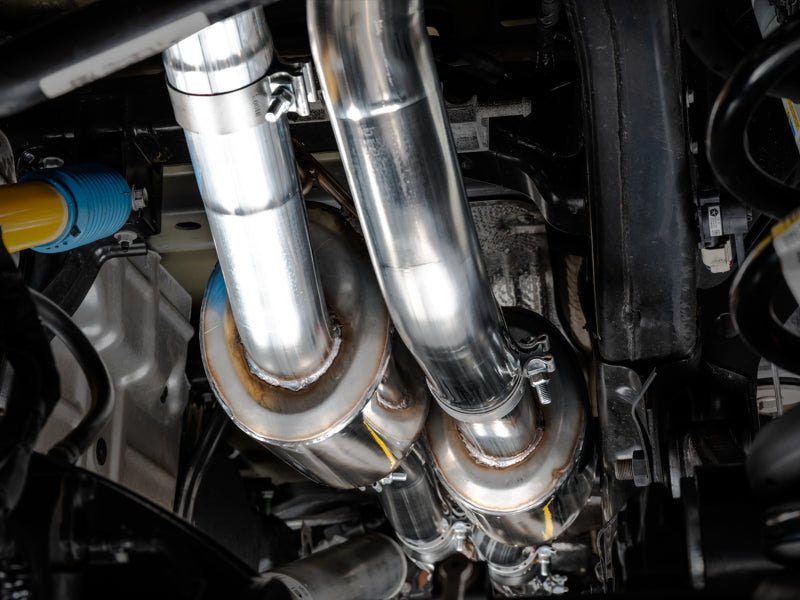 AWE Tuning 2021 RAM 1500 TRX 0FG Cat - Back Exhaust - Diamond Black Tips - CPC Performance