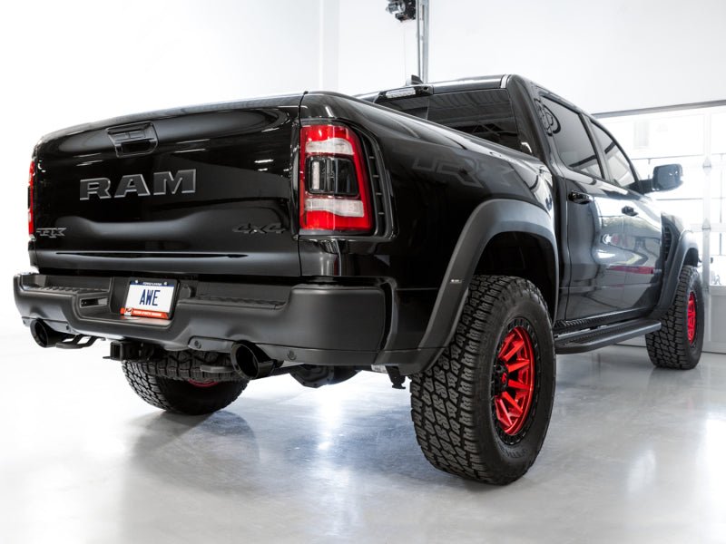 AWE Tuning 2021 RAM 1500 TRX 0FG Cat - Back Exhaust - Diamond Black Tips - CPC Performance