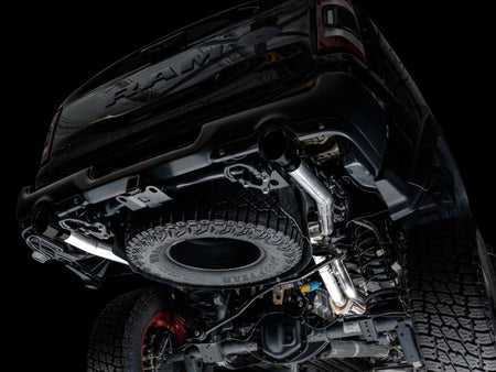 AWE Tuning 2021 RAM 1500 TRX 0FG Cat - Back Exhaust - Diamond Black Tips - CPC Performance