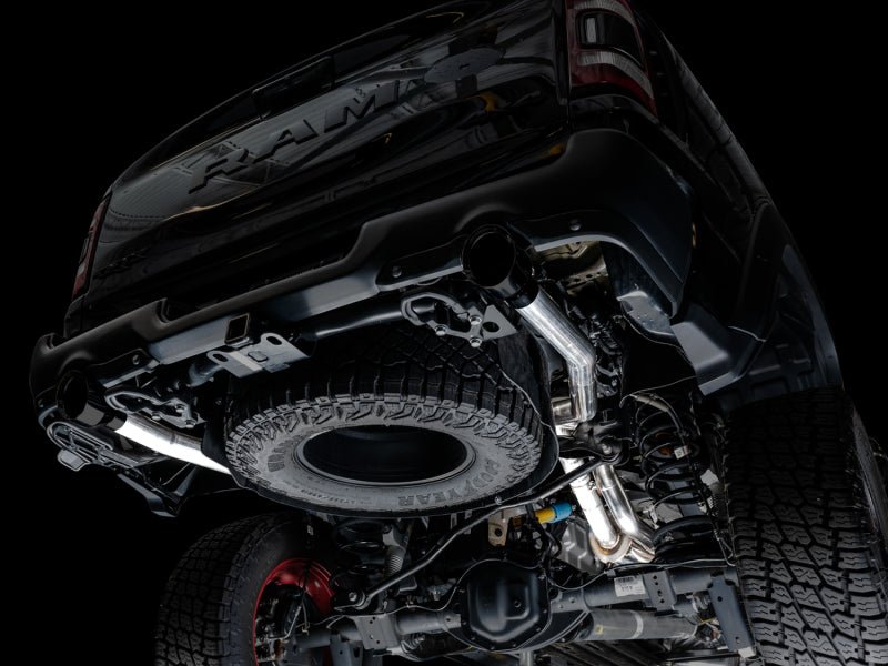 AWE Tuning 2021 RAM 1500 TRX 0FG Cat - Back Exhaust - Diamond Black Tips - CPC Performance