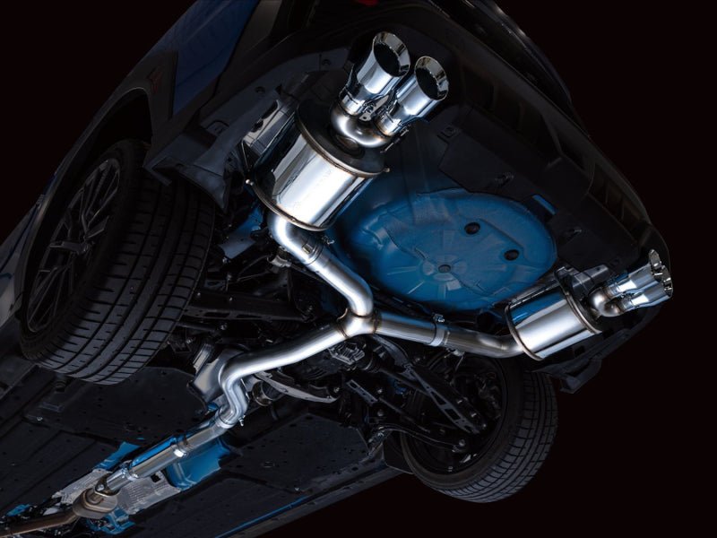 AWE Tuning 2022+ VB Subaru WRX Touring Edition Exhaust - Chrome Silver Tips - CPC Performance