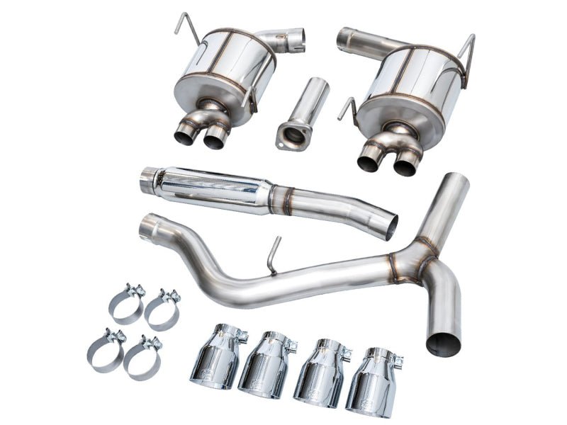 AWE Tuning 2022+ VB Subaru WRX Touring Edition Exhaust - Chrome Silver Tips - CPC Performance