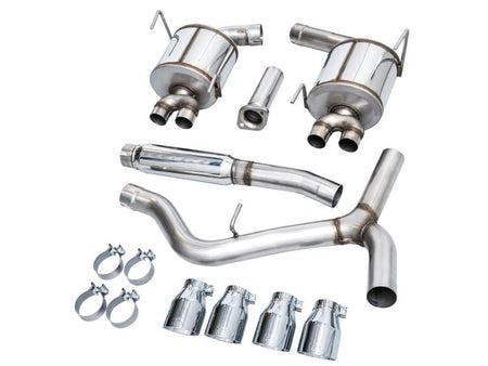 AWE Tuning 2022+ VB Subaru WRX Touring Edition Exhaust - Chrome Silver Tips - CPC Performance