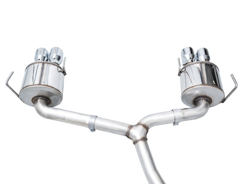 AWE Tuning 2022+ VB Subaru WRX Touring Edition Exhaust - Chrome Silver Tips - CPC Performance