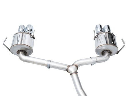 AWE Tuning 2022+ VB Subaru WRX Touring Edition Exhaust - Chrome Silver Tips - CPC Performance