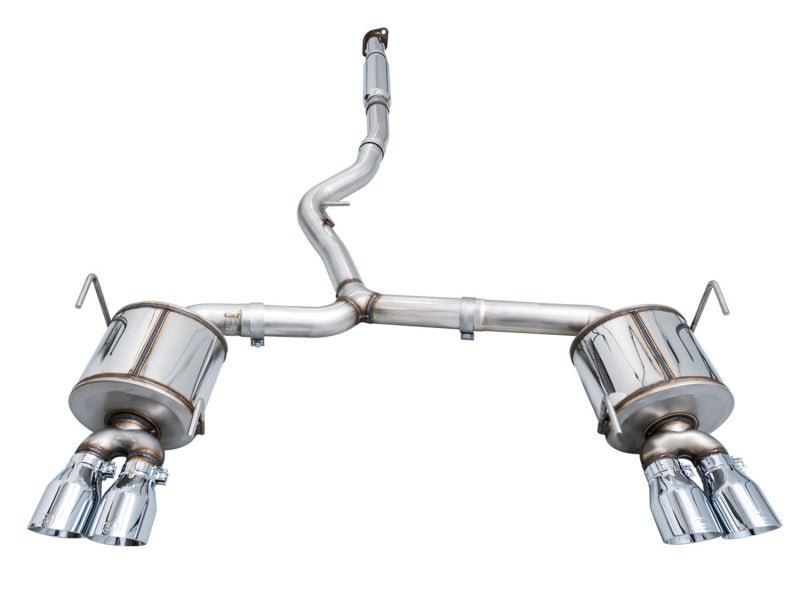 AWE Tuning 2022+ VB Subaru WRX Touring Edition Exhaust - Chrome Silver Tips - CPC Performance