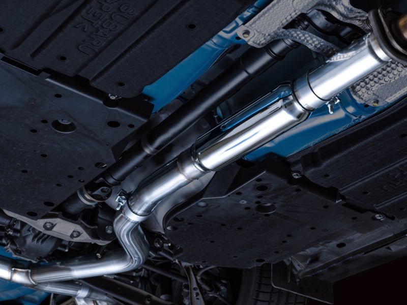 AWE Tuning 2022+ VB Subaru WRX Touring Edition Exhaust - Chrome Silver Tips - CPC Performance