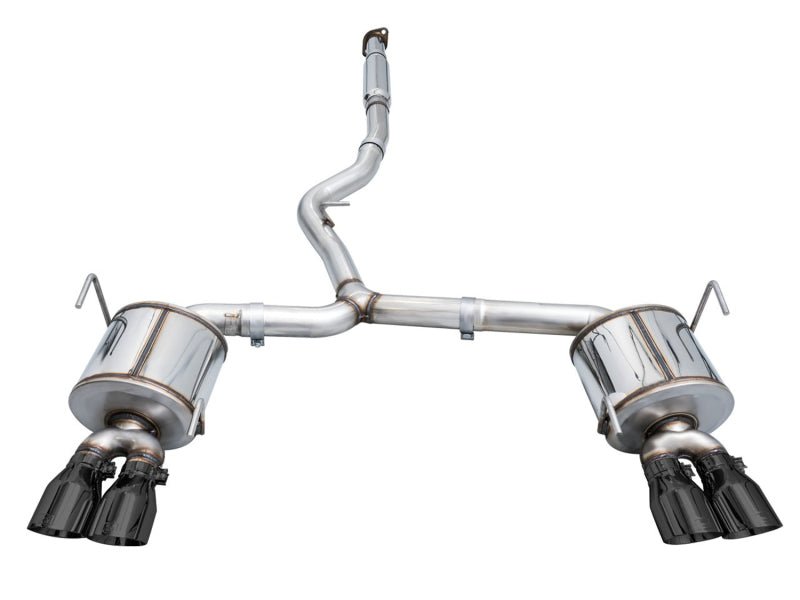 AWE Tuning 2022+ VB Subaru WRX Touring Edition Exhaust - Diamond Black Tips - CPC Performance