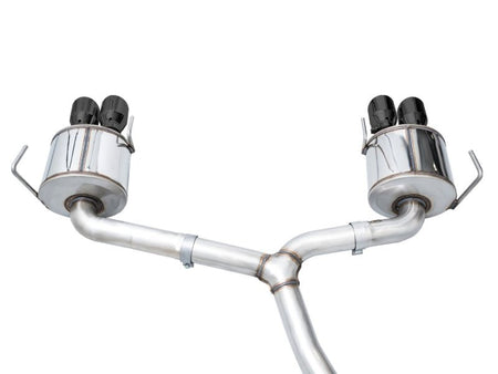 AWE Tuning 2022+ VB Subaru WRX Touring Edition Exhaust - Diamond Black Tips - CPC Performance