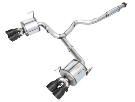 AWE Tuning 2022+ VB Subaru WRX Touring Edition Exhaust - Diamond Black Tips - CPC Performance