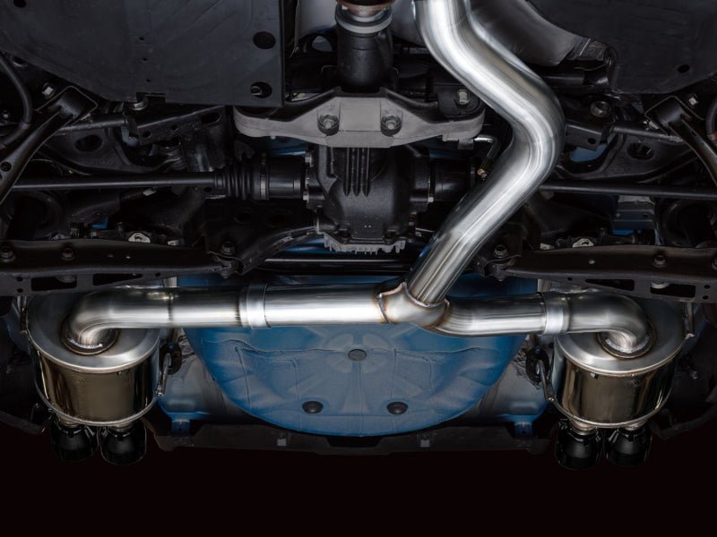 AWE Tuning 2022+ VB Subaru WRX Touring Edition Exhaust - Diamond Black Tips - CPC Performance