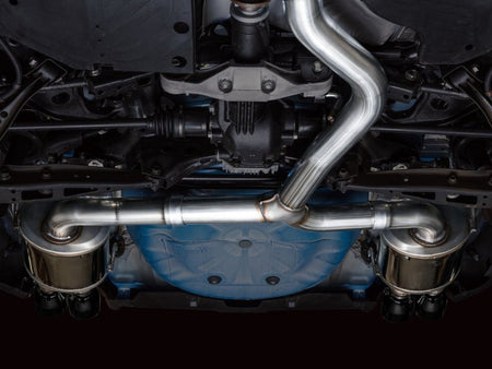 AWE Tuning 2022+ VB Subaru WRX Touring Edition Exhaust - Diamond Black Tips - CPC Performance