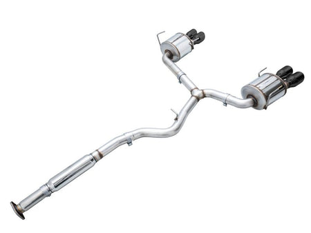 AWE Tuning 2022+ VB Subaru WRX Touring Edition Exhaust - Diamond Black Tips - CPC Performance