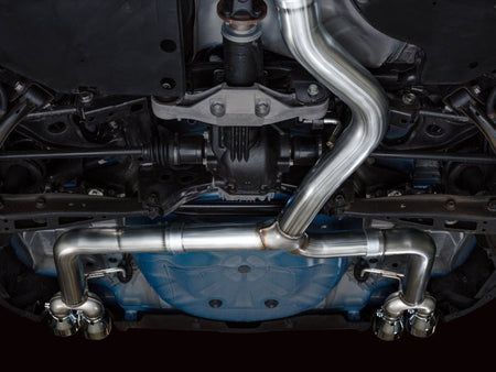 AWE Tuning 2022+ VB Subaru WRX Track Edition Exhaust - Chrome Silver Tips - CPC Performance