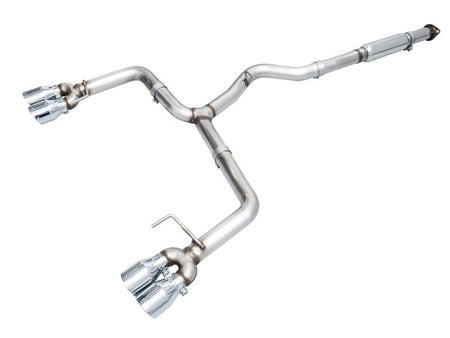 AWE Tuning 2022+ VB Subaru WRX Track Edition Exhaust - Chrome Silver Tips - CPC Performance