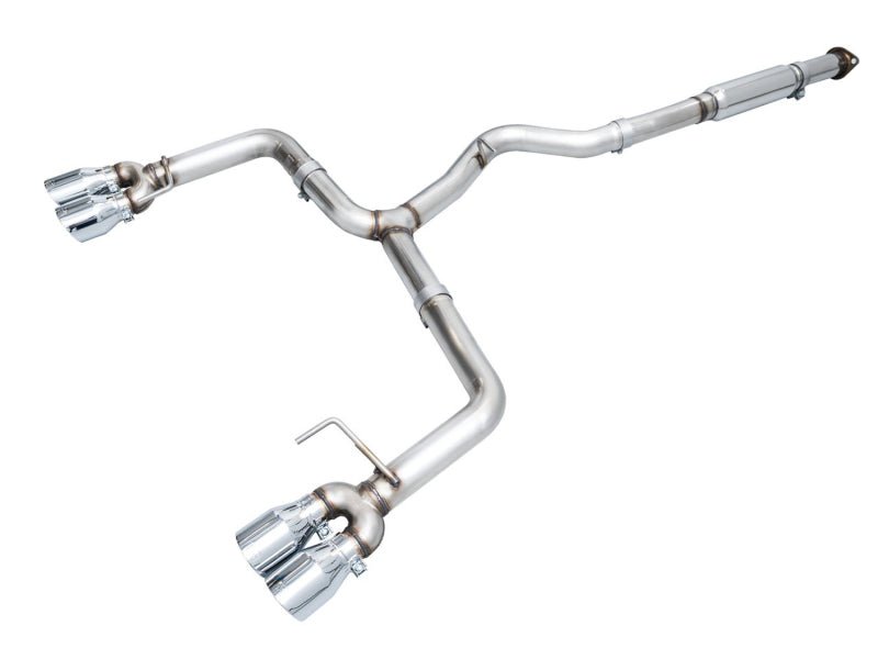 AWE Tuning 2022+ VB Subaru WRX Track Edition Exhaust - Chrome Silver Tips - CPC Performance