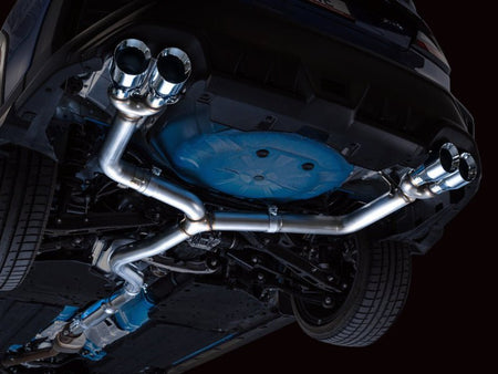 AWE Tuning 2022+ VB Subaru WRX Track Edition Exhaust - Chrome Silver Tips - CPC Performance