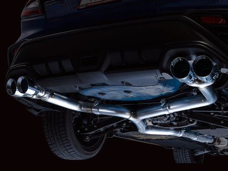 AWE Tuning 2022+ VB Subaru WRX Track Edition Exhaust - Chrome Silver Tips - CPC Performance
