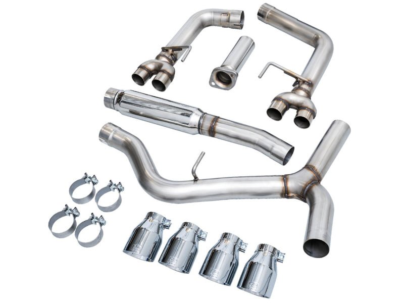 AWE Tuning 2022+ VB Subaru WRX Track Edition Exhaust - Chrome Silver Tips - CPC Performance