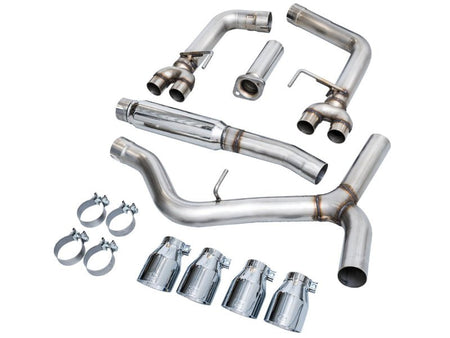 AWE Tuning 2022+ VB Subaru WRX Track Edition Exhaust - Chrome Silver Tips - CPC Performance