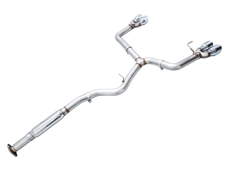 AWE Tuning 2022+ VB Subaru WRX Track Edition Exhaust - Chrome Silver Tips - CPC Performance