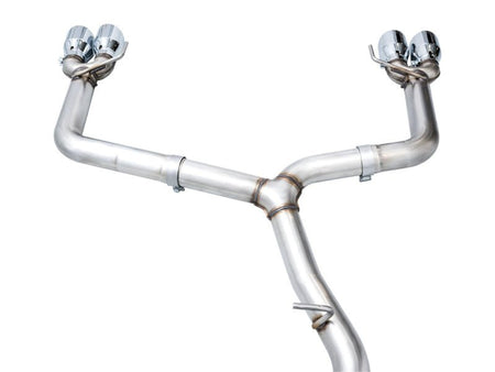 AWE Tuning 2022+ VB Subaru WRX Track Edition Exhaust - Chrome Silver Tips - CPC Performance