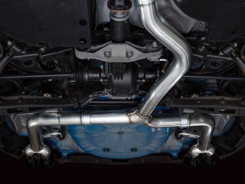 AWE Tuning 2022+ VB Subaru WRX Track Edition Exhaust - Diamond Black Tips - CPC Performance