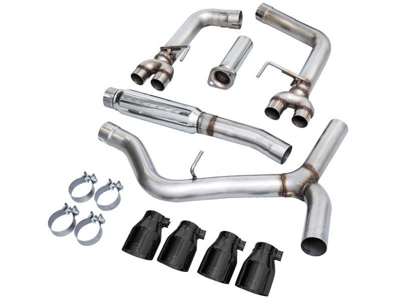 AWE Tuning 2022+ VB Subaru WRX Track Edition Exhaust - Diamond Black Tips - CPC Performance