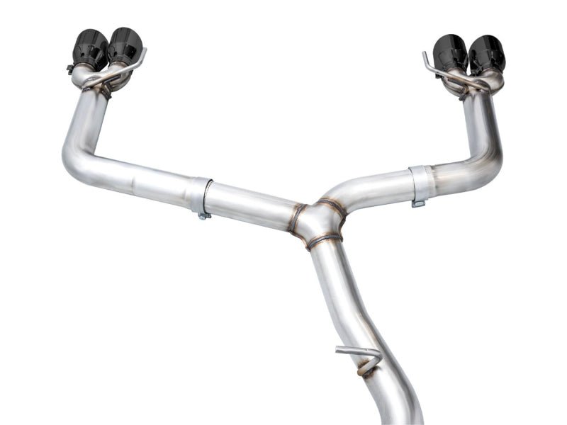 AWE Tuning 2022+ VB Subaru WRX Track Edition Exhaust - Diamond Black Tips - CPC Performance