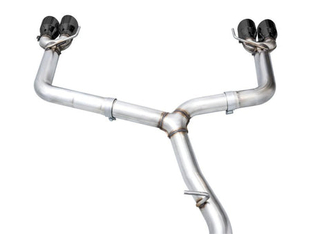 AWE Tuning 2022+ VB Subaru WRX Track Edition Exhaust - Diamond Black Tips - CPC Performance