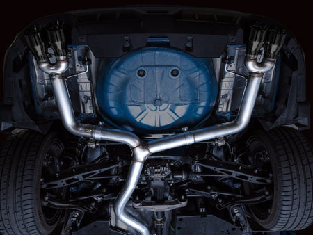 AWE Tuning 2022+ VB Subaru WRX Track Edition Exhaust - Diamond Black Tips - CPC Performance