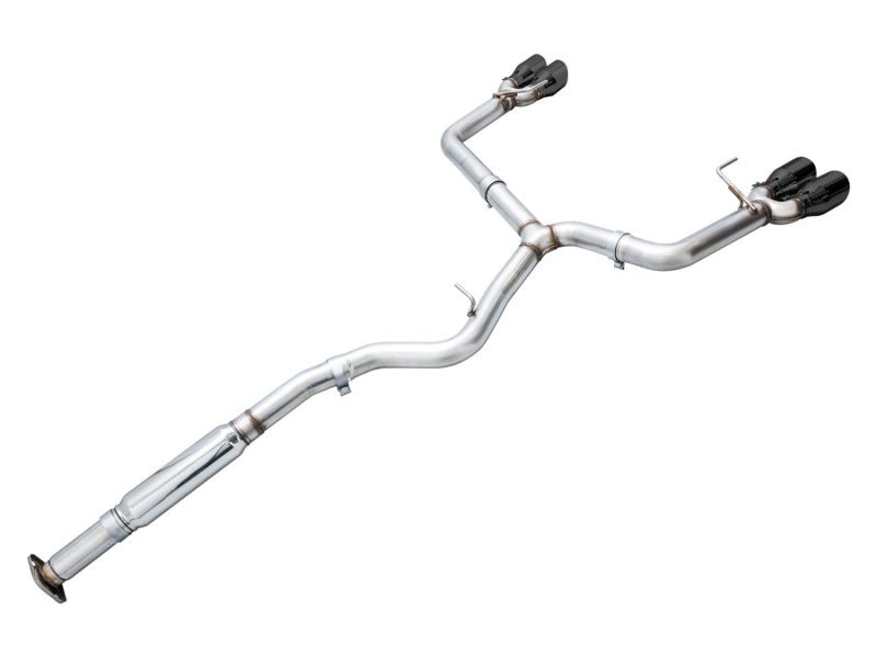 AWE Tuning 2022+ VB Subaru WRX Track Edition Exhaust - Diamond Black Tips - CPC Performance