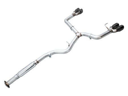 AWE Tuning 2022+ VB Subaru WRX Track Edition Exhaust - Diamond Black Tips - CPC Performance
