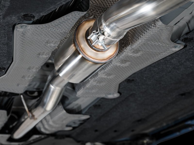 AWE Tuning 2023 Honda Civic Type R FL5 Track Edition Exhaust w/ Triple Chrome Silver Tips - CPC Performance