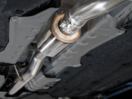 AWE Tuning 2023 Honda Civic Type R FL5 Track Edition Exhaust w/ Triple Chrome Silver Tips - CPC Performance