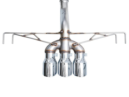 AWE Tuning 2023 Honda Civic Type R FL5 Track Edition Exhaust w/ Triple Chrome Silver Tips - CPC Performance