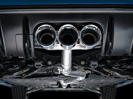 AWE Tuning 2023 Honda Civic Type R FL5 Track Edition Exhaust w/ Triple Chrome Silver Tips - CPC Performance