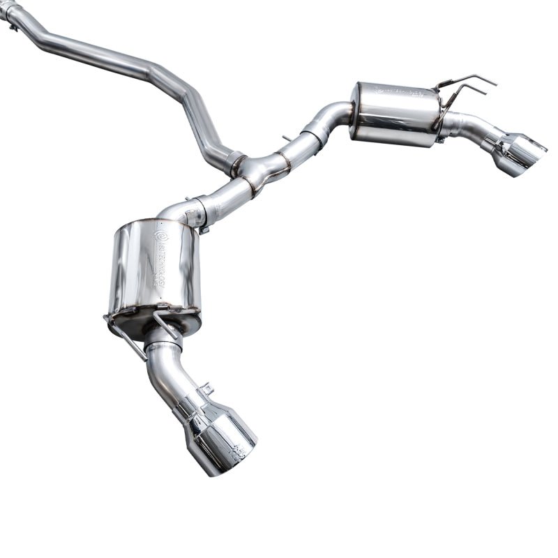 AWE Tuning 22+ Honda Civic Si/Acura Integra Touring Edition Catback Exhaust - Dual Chrome Silver Tip - CPC Performance