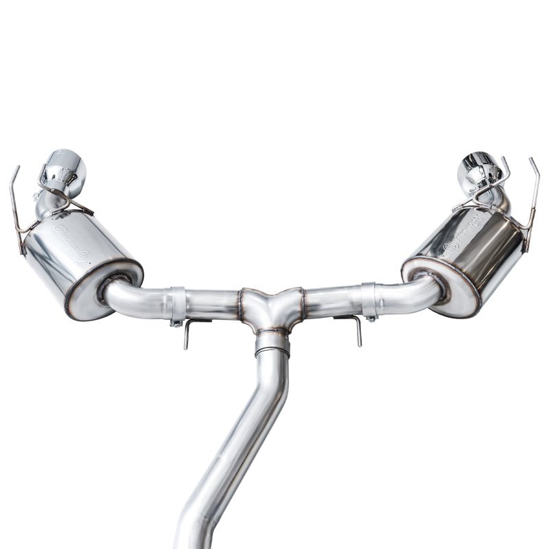 AWE Tuning 22+ Honda Civic Si/Acura Integra Touring Edition Catback Exhaust - Dual Chrome Silver Tip - CPC Performance