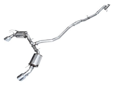 AWE Tuning 22+ Honda Civic Si/Acura Integra Touring Edition Catback Exhaust - Dual Chrome Silver Tip - CPC Performance