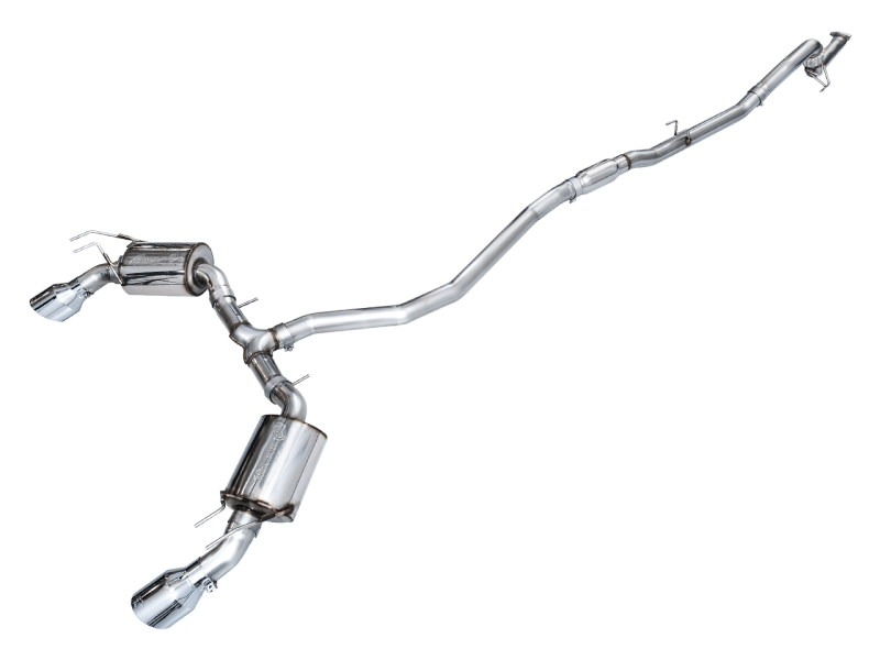 AWE Tuning 22+ Honda Civic Si/Acura Integra Touring Edition Catback Exhaust - Dual Chrome Silver Tip - CPC Performance