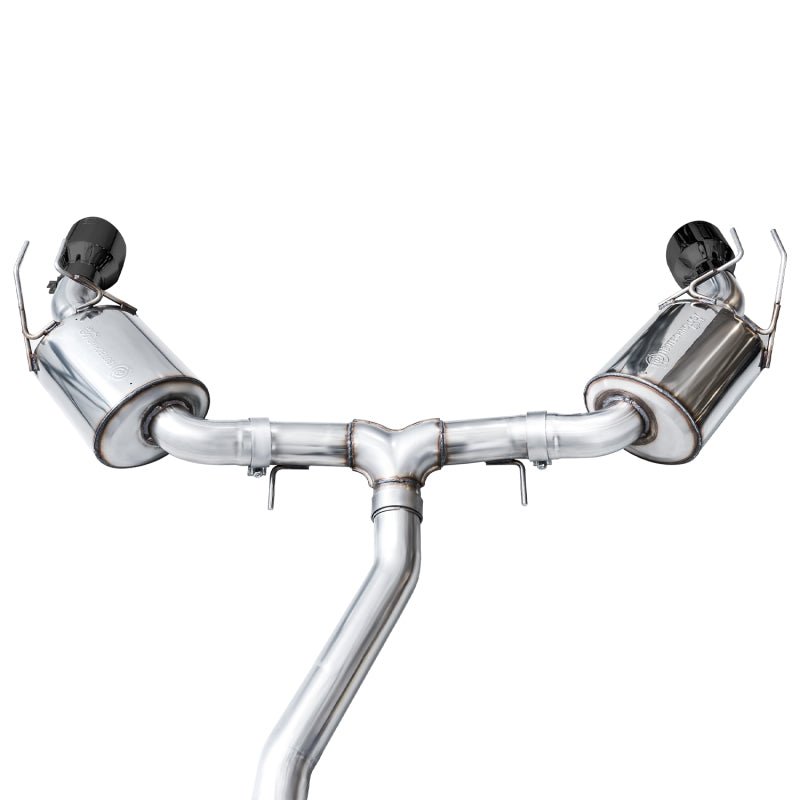 AWE Tuning 22+ Honda Civic Si/Acura Integra Touring Edition Catback Exhaust - Dual Diamond Black Tip - CPC Performance