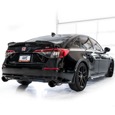 AWE Tuning 22+ Honda Civic Si/Acura Integra Touring Edition Catback Exhaust - Dual Diamond Black Tip - CPC Performance