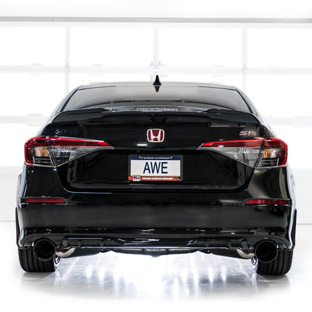 AWE Tuning 22+ Honda Civic Si/Acura Integra Touring Edition Catback Exhaust - Dual Diamond Black Tip - CPC Performance