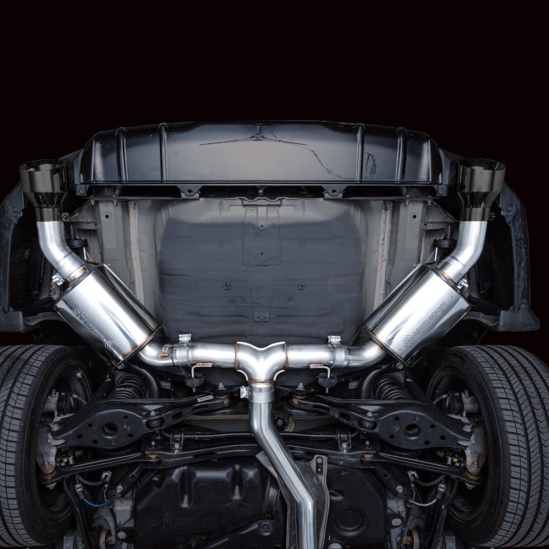 AWE Tuning 22+ Honda Civic Si/Acura Integra Touring Edition Catback Exhaust - Dual Diamond Black Tip - CPC Performance