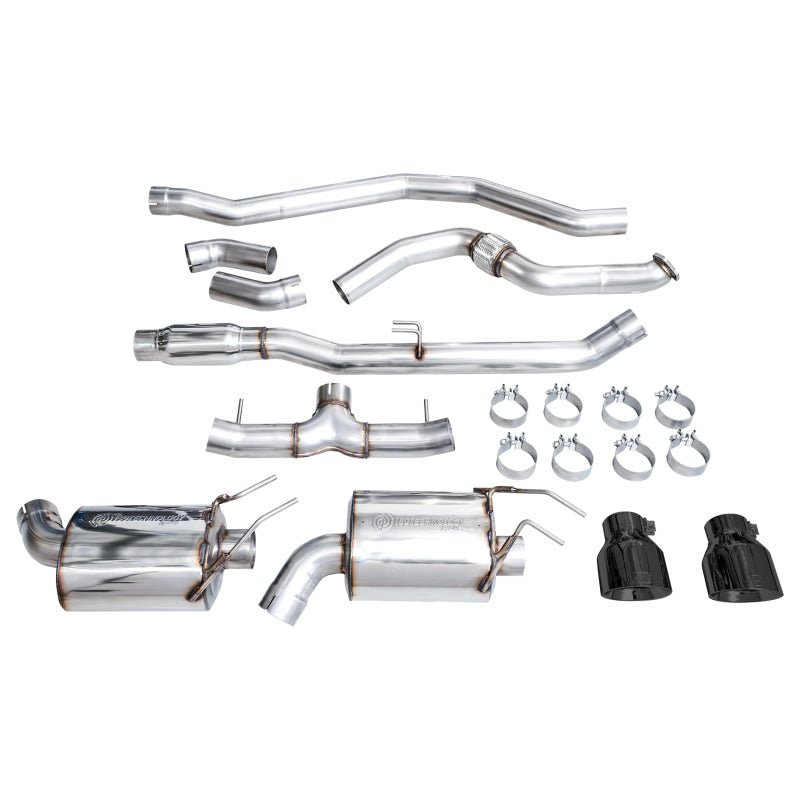 AWE Tuning 22+ Honda Civic Si/Acura Integra Touring Edition Catback Exhaust - Dual Diamond Black Tip - CPC Performance