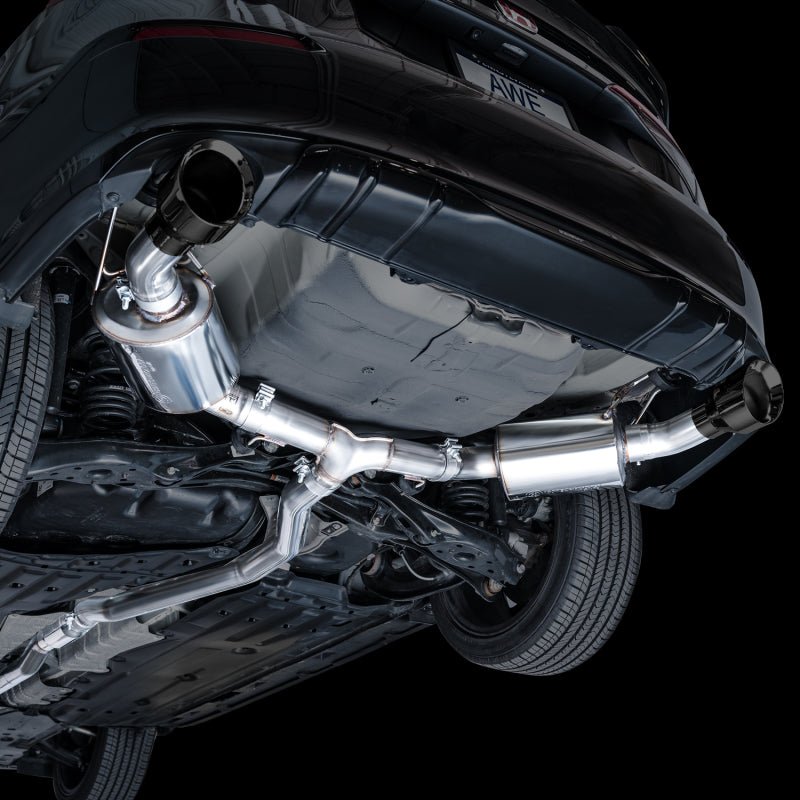 AWE Tuning 22+ Honda Civic Si/Acura Integra Touring Edition Catback Exhaust - Dual Diamond Black Tip - CPC Performance