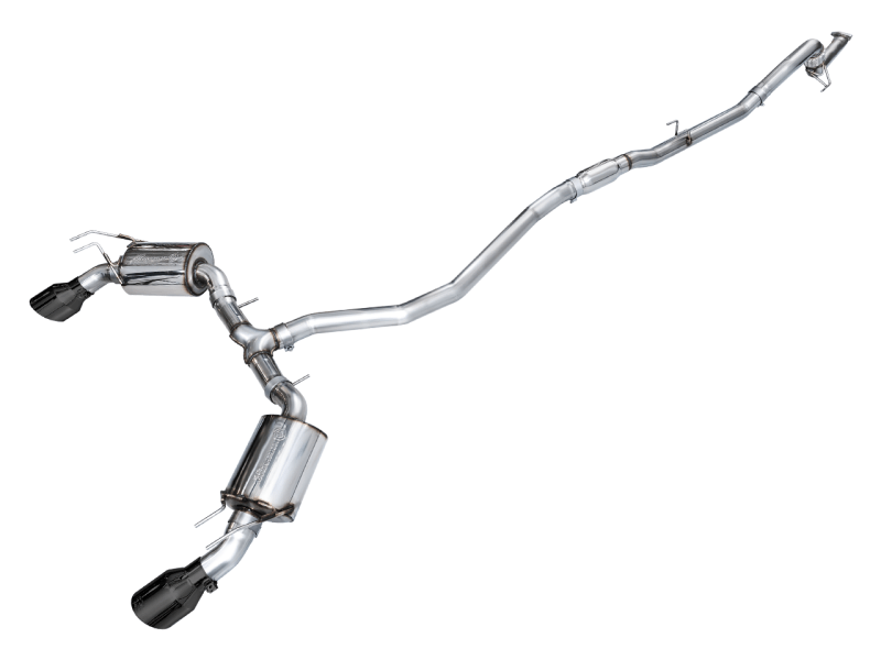 AWE Tuning 22+ Honda Civic Si/Acura Integra Touring Edition Catback Exhaust - Dual Diamond Black Tip - CPC Performance