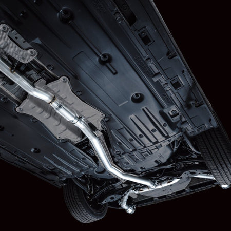 AWE Tuning 22+ Honda Civic Si/Acura Integra Track Edition Catback Exhaust - Dual Chrome Silver Tips - CPC Performance